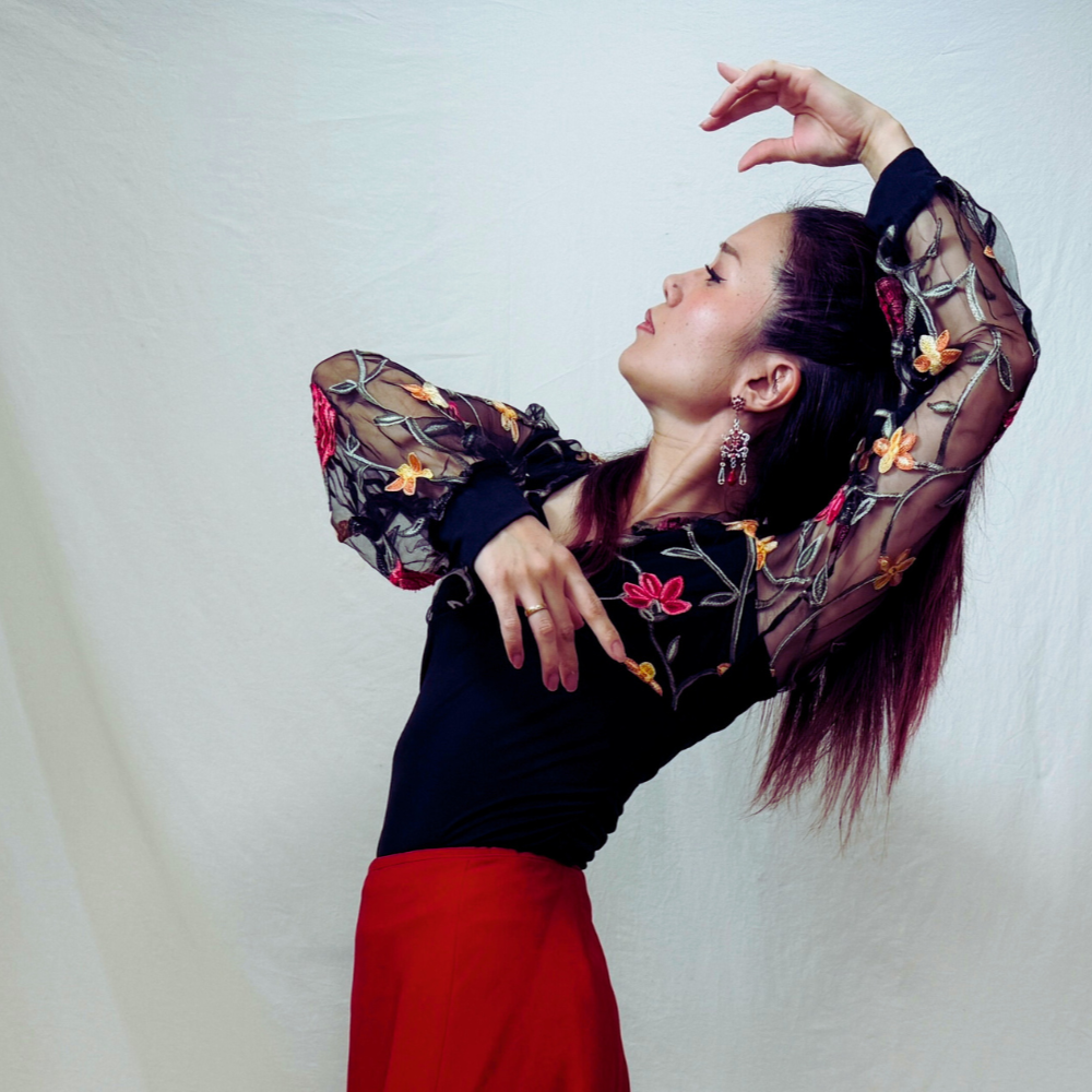 中村代表のフラメンコダンス